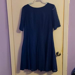 Navy Midi Dress